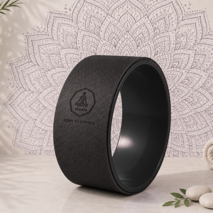 Vedam Yoga Wheel 13 x 5.5 in (black)