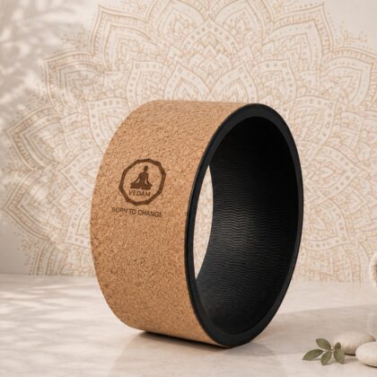 Vedam Yoga Wheel 13 x 6.5 in (cork)