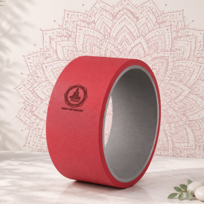 Vedam Yoga Wheel 13 x 6.5 in (Red)